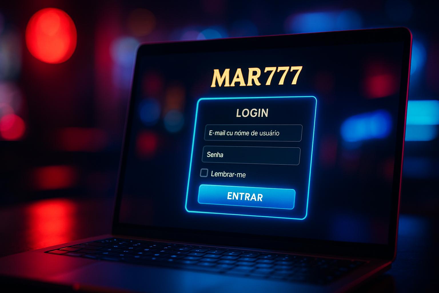 Login no Cassino MAR777